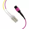 EFB Elektronik cavo trunk MPO-PLUS(F)-LC OM4 8 fibre tipo B LSZH viola erica 2m MPOF08LCOM4-2