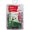 FISCHER pratico assortimento di tasselli e viti per esterni e ambienti umidi 130 pezzi 561385