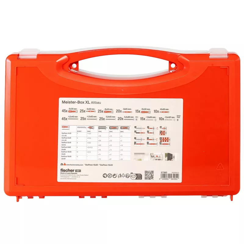 fischer Meister-Box XL Altbau+ S scatola assortimento tasselli (577865)