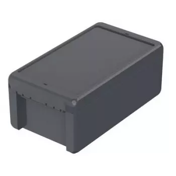 BOPLA Euromas II custodia a parete, policarbonato, grigio grafite RAL 7024, 125 x 231 x 90 mm, IP65, IK08 96015234