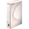 Leitz 128080 scatola per archivio bianca dorso 80 mm A4 confezione da 25 pz.