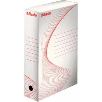 Leitz 128080 scatola per archivio bianca dorso 80 mm A4 confezione da 25 pz.