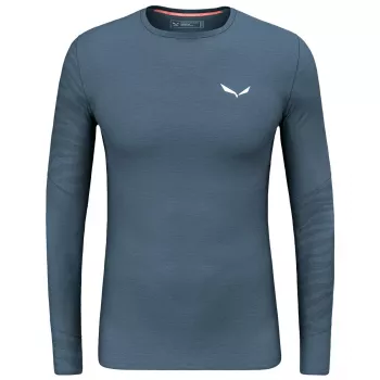 Salewa Cristallo Warm AMR intimo termico a maniche lunghe - Dark Denim, L