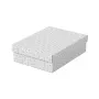 LEITZ Home M set scatole contenitore e regalo da 3, bianco, 100% cartone ondulato riciclato, coperchio rimovibile 628284