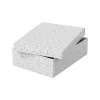 LEITZ Home M set scatole contenitore e regalo da 3, bianco, 100% cartone ondulato riciclato, coperchio rimovibile 628284