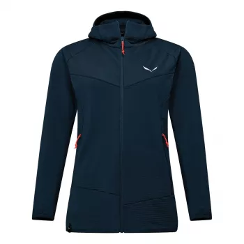 SALEWA Puez Altavia Felpa da donna, Navy Blazer, taglia XL