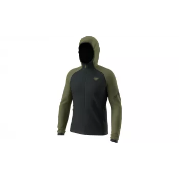 Dynafit Radical PTC giacca con cappuccio uomo verde militare taglia M