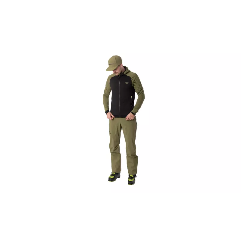 Dynafit Radical PTC giacca con cappuccio uomo verde militare taglia M