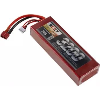 Reely pacco batteria LiPo 11,1V 3200mAh 3S Hardcase T-Plug RE-7851477