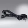 SCHÄFER IT SYSTEMS cavo di alimentazione IEC 60320 C13 a CEE 7/7 Schuko, 2 m, nero 6763200