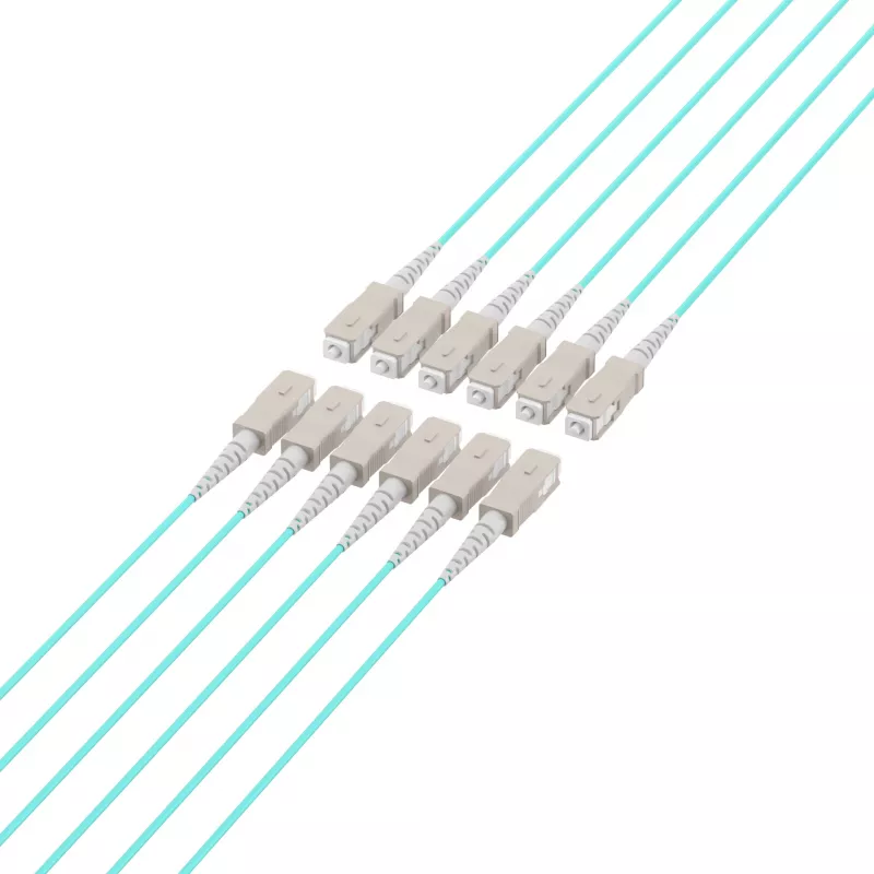 EFB Elektronik cavo trunk U-DQ ZN BH OM3 12G 1x12 SC-SC 30m Dca LSZH O8341S30OM3