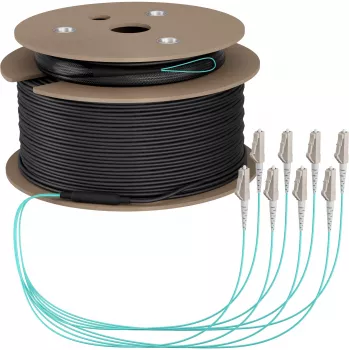 EFB Elektronik cavo trunk U-DQ ZN BH OM3 8G 1x8 LC-LC 130m Dca LSZH - 130 m O8322S130OM3