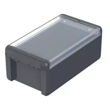 BOPLA custodia a parete, custodia per installazione policarbonato grigio grafite (RAL 7024) 90 x 125 x 231 9602523 (96025234)