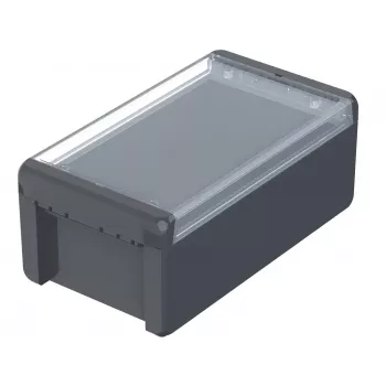 BOPLA custodia a parete, custodia per installazione policarbonato grigio grafite (RAL 7024) 90 x 125 x 231 9602523 (96025234)