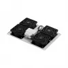 EFB Elektronik PEL-LFD04ET.GR Ventilatore a tetto a 4 ventole con termostato, RAL 7035