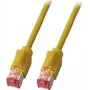 EFB-Elektronik cavo patch RJ45 Cat.5e S/UTP PUR, 1m, giallo, catena portacavi K8032.1