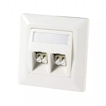 EFB ET-25085FO set telaio in fibra ottica per 2x E2000, SC simplex, LC duplex, RAL 9010