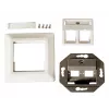 EFB ET-25085FO set telaio in fibra ottica per 2x E2000, SC simplex, LC duplex, RAL 9010