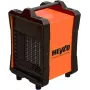 Master Climate Solutions Heylo DE 2 XL termoventilatore elettrico, 2 kW, 90 m³/h, 230 V, 8,7 A, 2 livelli di riscaldamento, termostato integrato, protezione contro il surriscaldamento, maniglia, acciaio verniciato a polvere 1101922