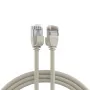 EFB-Elektronik cavo patch RJ45 Cat.6A U/FTP TPE 4mm Ultraflex grigio 1,5m K5547GR.1,5
