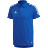 adidas Condivo 20 Polo uomo Team Royal Blue/White ED9237 taglia S