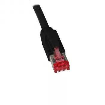 EFB Elektronik cavo patch Cat.7 S/FTP LSZH, RJ45, 1,5 m, nero K0700SW.1,5
