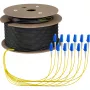 EFB Elektronik cavo trunk U-DQ ZN BH OS2 12E 1x12 LC-LC 90m Dca LSZH O8342S90OS2