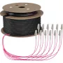 EFB Elektronik cavo trunk U-DQ ZN BH OM4 12G 1x12 LC-LC 150m Dca LSZH - 150 m (O8342S150OM4)