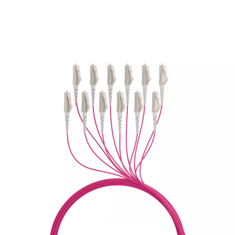 EFB Elektronik cavo trunk U-DQ ZN BH OM4 12G 1x12 LC-LC 150m Dca LSZH - 150 m (O8342S150OM4)