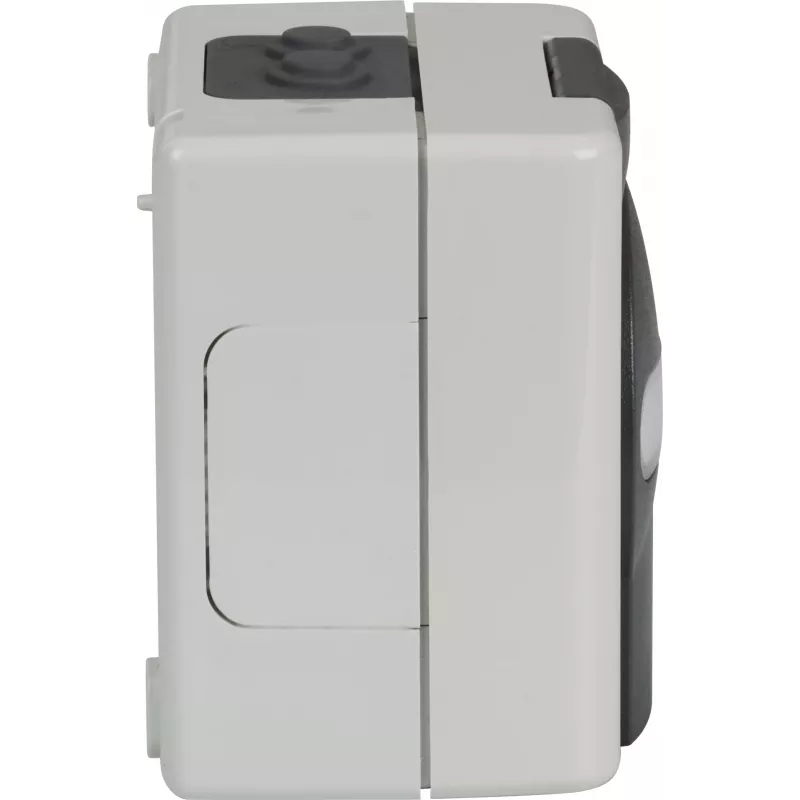 EFB ET-25020 scatola vuota da parete per ambienti umidi per 2 moduli keystone, IP44, grigio