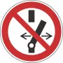 HEIN targhe industriali segnale di divieto non azionare ASR/ISO foglio magnetico rotondo 100mm (27546)