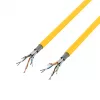 INFRALAN Cat.7A 1250 AWG22 S/FTP 4P CPR Dca 25Gbit/s ready giallo rapa RAL1021, 100m 999833.100-CPR