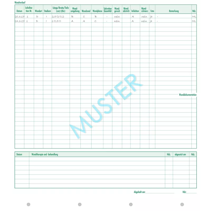 BOI moduli documentazione ferite, 50 fogli A4 9206-00435N