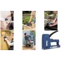 RAPID TOOLS RPC4 cucitrice manuale, blu, per punti a filo sottile tipo 53 e tipo 13 (6-16 mm) e chiodi tipo 8 - 1 pezzo 5001631