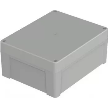 Bopla Euromas X/XT 241911 7035 custodia per elettronica, 240 x 193,3 x 105,6 mm, ABS, grigio chiaro RAL 7035 07524191