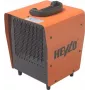 Master Climate Solutions Heylo DE 3 XL riscaldamento elettrico 3 kW, 140 m³/h, 230 V, 13,5 A, IP24, 2 livelli di riscaldamento, termostato, portatile 1101903