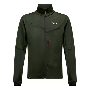 Salewa Sella Crevasse giacca in pile uomo - Dark Olive, taglia M