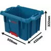 Bosch Professional L-BOXX Contractor cassetta 1600A037E2, 559 x 432 x 322 mm, blu/nero