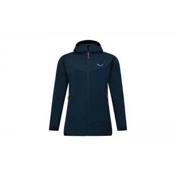 Salewa Puez Altavia PL HD giacca in pile con cappuccio donna - Navy Blazer XS