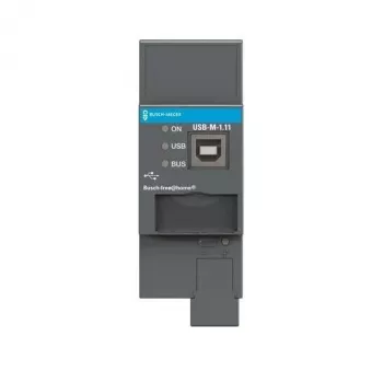 Busch-Jaeger interfaccia KNX USB modulo per guida DIN USB-M-1.11 (2CDG510013R0021)