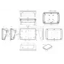 Bopla BoPad BOP 7.0 P-9005-SET custodia per display 215 x 150 x 75,70 mm ABS nero (RAL 9005) 35107075.HMT1