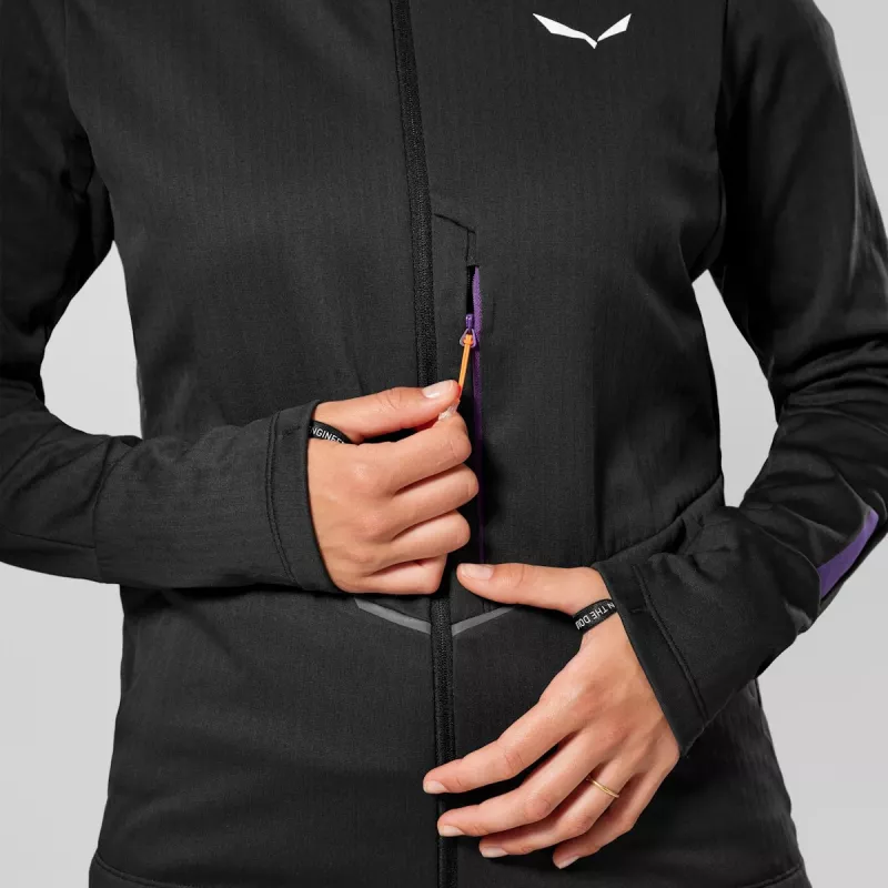 Salewa Pedroc PL 3 giacca in pile donna - Black Out XXS