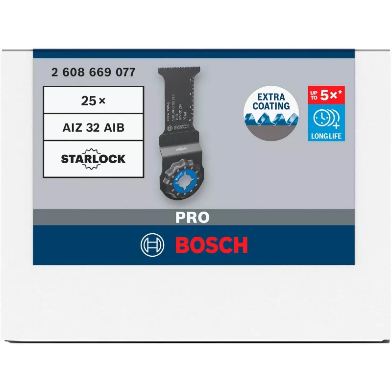 Bosch Professional Starlock AIZ 32 AIB lama da taglio a immersione, 32 x 50 mm, bi-metallo 2608669077