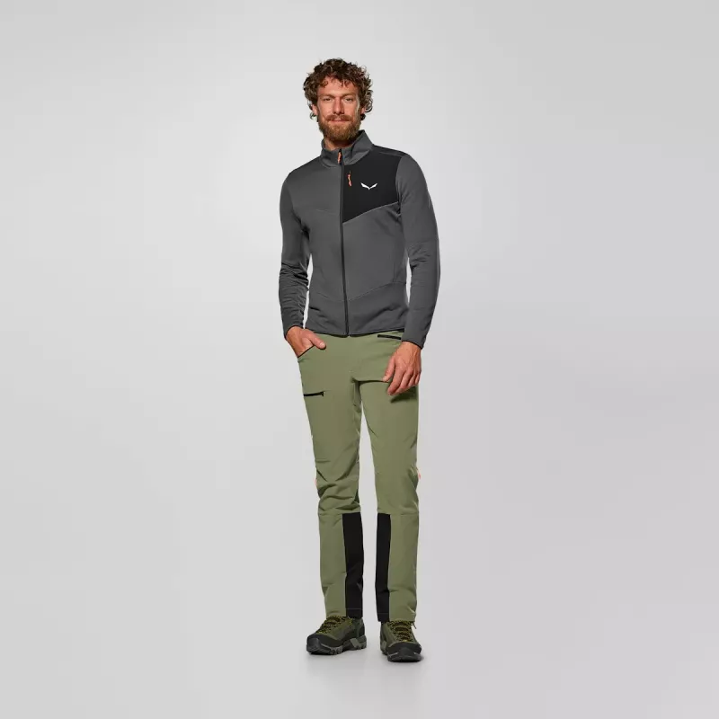 Salewa Ortles Fleece FZ giacca in pile uomo Onyx M
