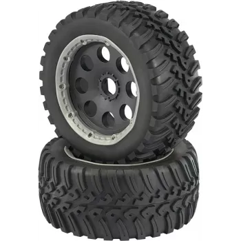 Reely 1:6 Buggy ruote complete V-Block 6 razze nero 1 pz. (RE-6478860)