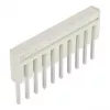 WAGO 2000-410 ponte trasversale isolato, 10 vie, grigio