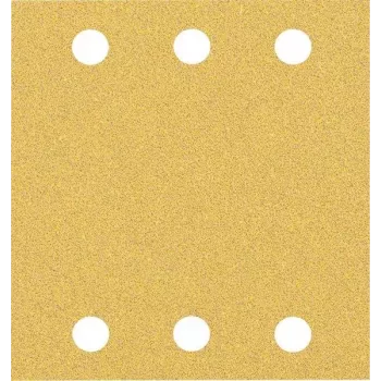 Bosch 2608901655 fogli abrasivi per levigatrice orbitale, grana 60, 107 x 115 mm, confezione da 50