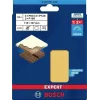 Bosch 2608901668 carta abrasiva per levigatrice orbitale, set da 10 pezzi, grana 60/120/180, 107 x 115 mm