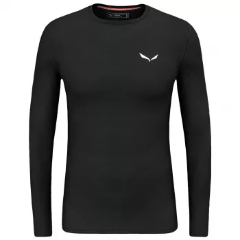 Salewa Cristallo Warm maglietta termica uomo - nero