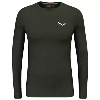 Salewa Cristallo Warm maglia a maniche lunghe - Dark Olive